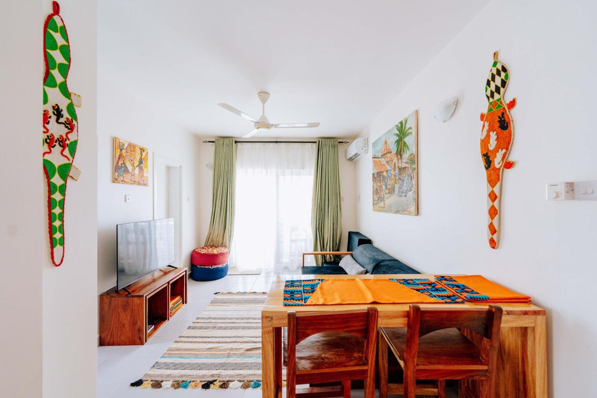 Apartament Jasiri Apartment, Beautiful Ocean-view 2 Bedroom In Fumba Town *