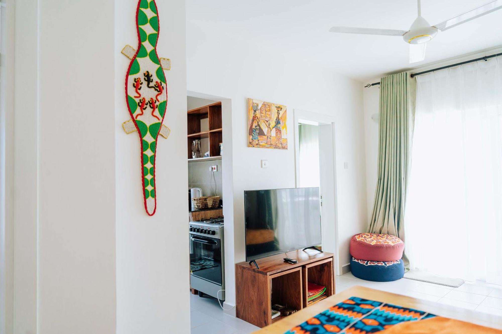 Apartament Jasiri Apartment, Beautiful Ocean-view 2 Bedroom In Fumba Town Dambani