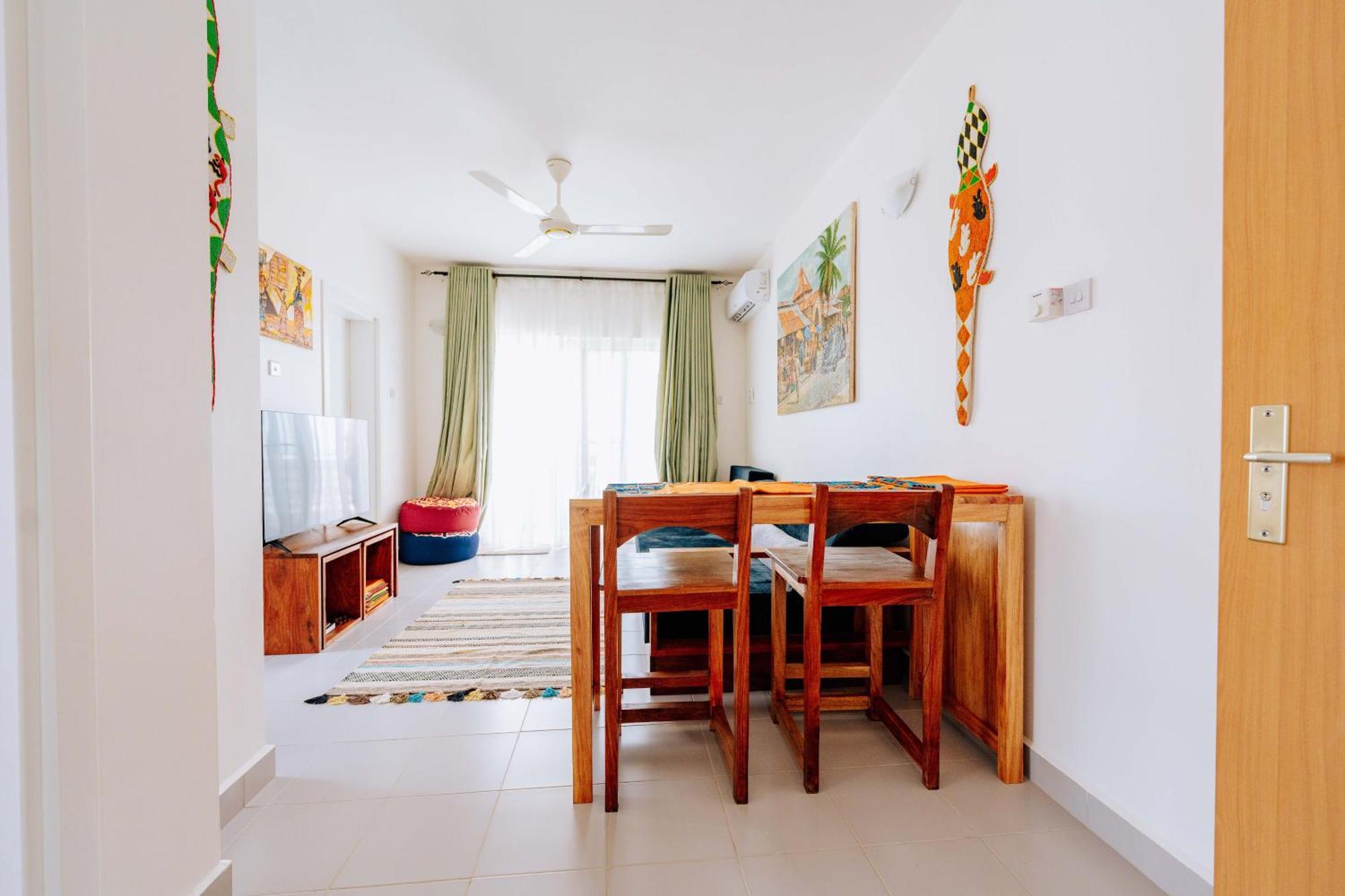 Jasiri Apartment, Beautiful Ocean-view 2 Bedroom In Fumba Town Dambani