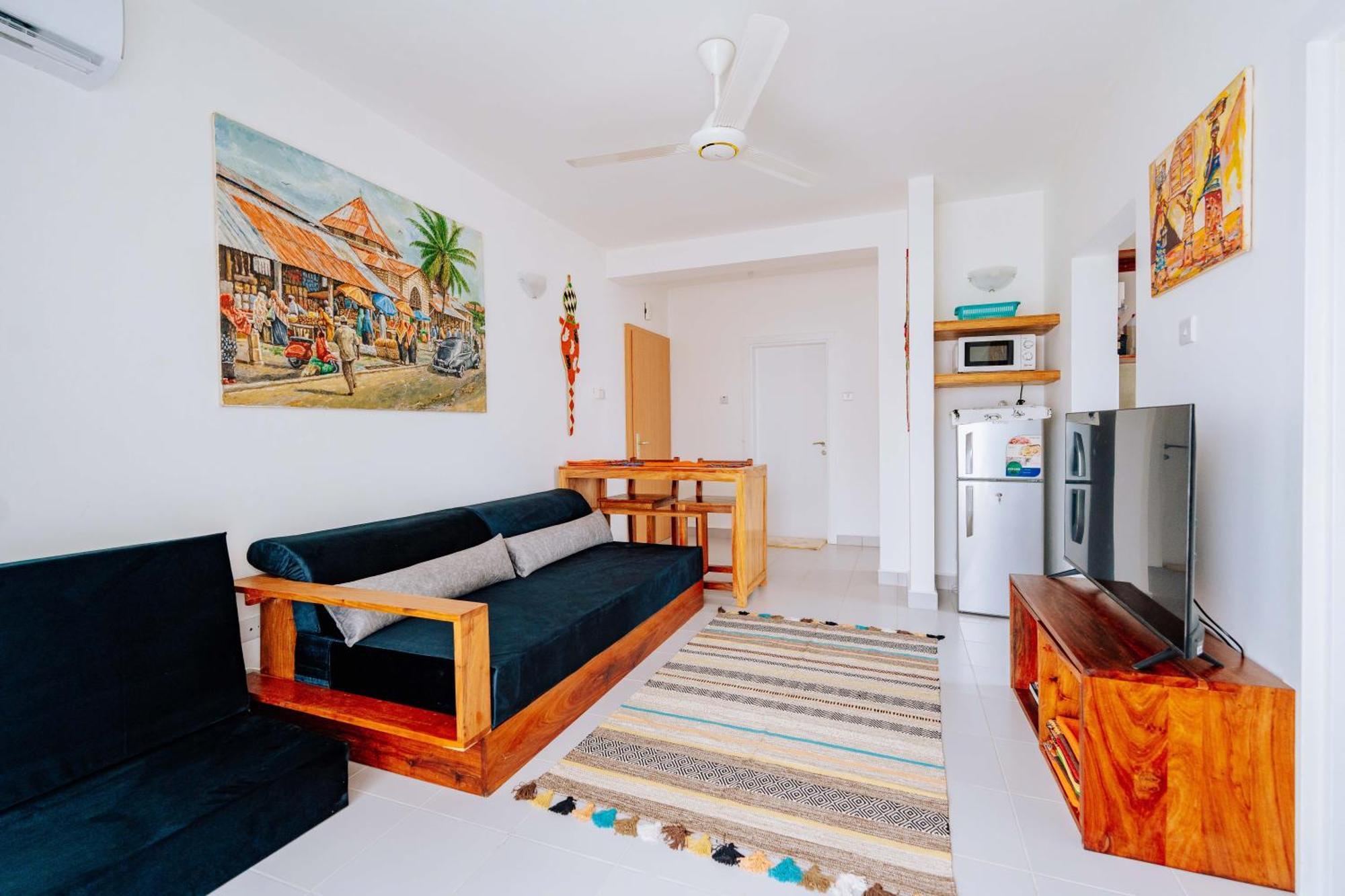 Jasiri Apartment, Beautiful Ocean-view 2 Bedroom In Fumba Town * Dambani
