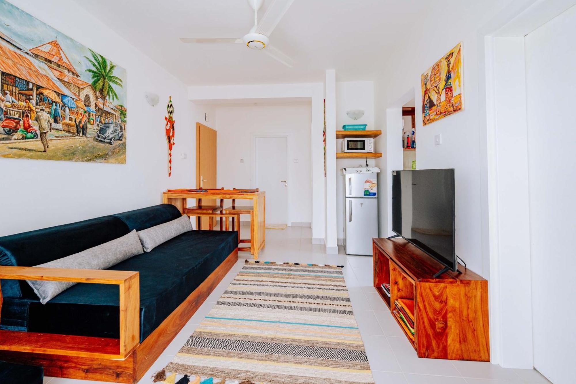 Jasiri Apartment, Beautiful Ocean-view 2 Bedroom In Fumba Town Apartament *